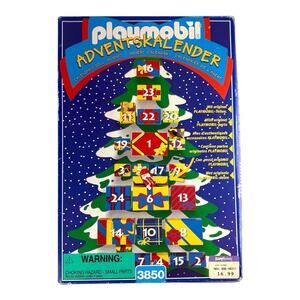 Vintage 1997 PLAYMOBIL 3850 Advent Calendar Adventskalender Xmas 100% COMPLETE